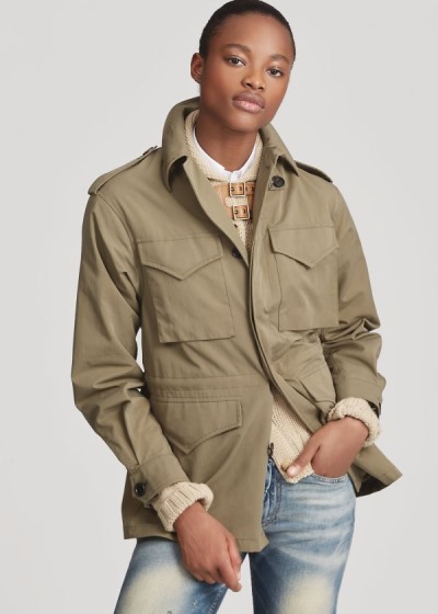 Dámské Bundy Ralph Lauren The Army Field - 32615-SCKX